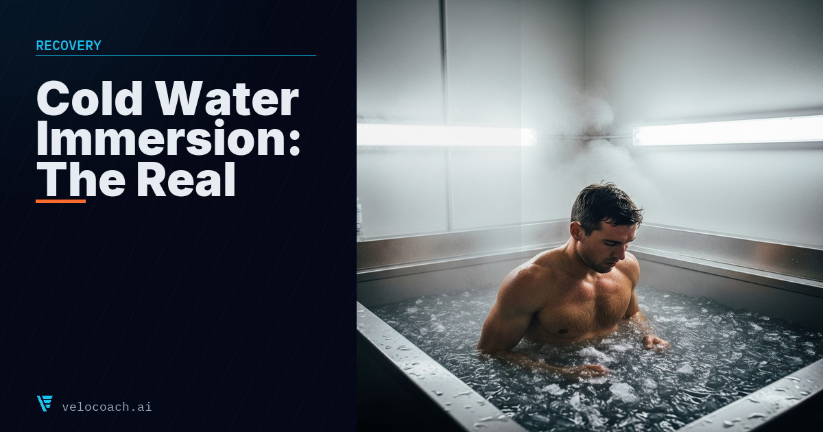 Cold Water Immersion: The Real Story Behind the Ice Bath