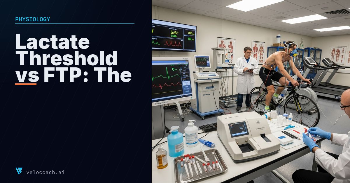 Lactate Threshold vs FTP: The Actual Difference