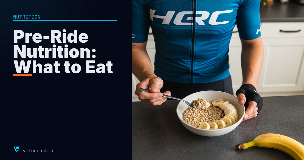 Pre-Ride Nutrition: The Complete Guide to Fuelling Before You Ride