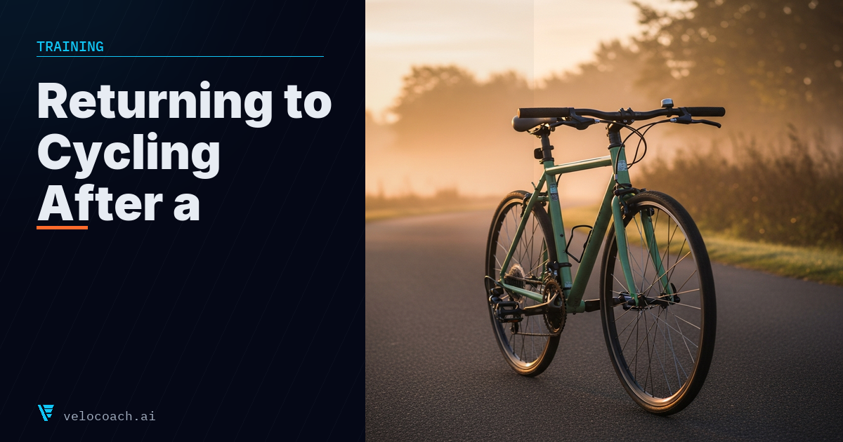 Returning to Cycling After a Break or Injury: How to Come Back Without Breaking Down